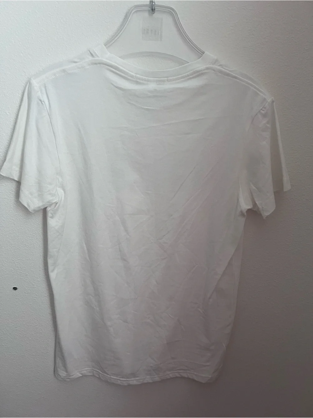 Dior White Tee with Pastel Floral Logo